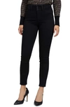 Guess 1981 High Waist Ankle Skinny Jeans In Carrie Black