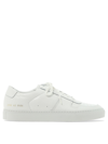 Common Projects Bball Summer Edition Leather Sneakers In White