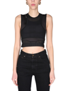 Mcq By Alexander Mcqueen Mcq "panelled Sport" Top In Black