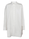 Totême Toteme Logo Embroidered Cotton Shirt In 100