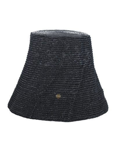 Flapper Tessa Straw Hat In Black