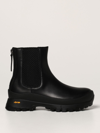 Woolrich Calf Matt Beatles W/zip Behind In Black