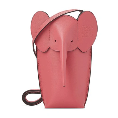 Loewe Elephant Pouch Crossbody Bag In New Candy