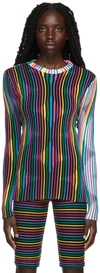 Andrej Gronau Ssense Exclusive Multicolor Merino Wool Long Sleeve T-shirt In Multi