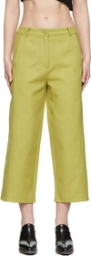Stine Goya Green Izmir Trousers In 1745