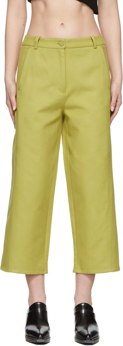 Stine Goya Green Izmir Trousers In Cedar