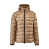 Canada Goose Crofton Hooded Quilted Down Coat In Tan