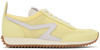 Rag & Bone Yellow Retro Runner Low-top Sneakers In Cremeblsh