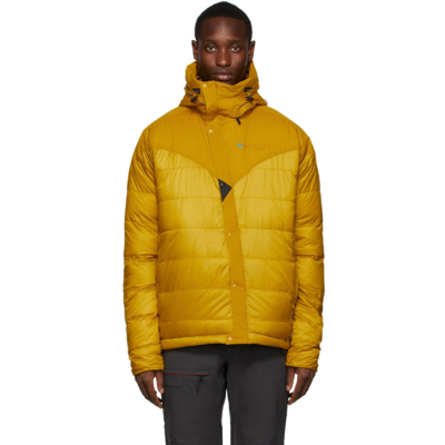 Klattermusen Yellow Down Atle 2.0 Jacket In 399 Gold ModeSens