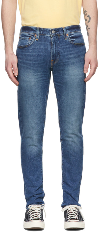 Levi's Blue 512 Slim Taper Jeans In Falcon Blues