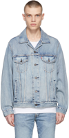 Levi's Blue Vintage Fit Trucker Denim Jacket In V Super Lite Trucker