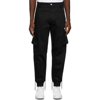 Gcds Straight-leg Cargo Trousers In Black