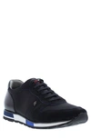 Robert Graham Men's Tropix Canvas Runner Sneakers In Black