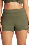 Sea Level Swim Shorts In Khaki