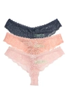 Honeydew 3-pack Lace Thong In Fashion3
