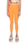 P.e Nation Uprise High-waisted Leggings In Nectarine