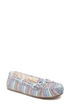 Minnetonka 'cally' Slipper In Aqua Arizona