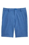 Vineyard Vines Kids' New Performance Breaker Shorts In Tide Blue