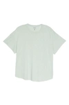 Madewell Sorrel Whisper Ringer T-shirt In Sage Mist