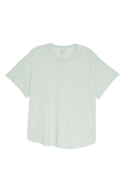 Madewell Sorrel Whisper Ringer T-shirt In Sage Mist