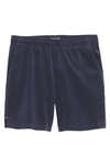 Goodlife Stretch Corduroy Shorts In Midnight