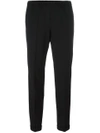 ALBERTO BIANI ALBERTO BIANI PLEATED TAPERED TROUSERS - BLACK,CC801WO015311747709