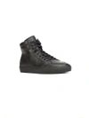 KOIO COLLECTIVE 'PRIMO NERO' HI-TOP SNEAKERS,PRNE11741704