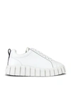 Eytys Odessa Leather Low-top Sneakers In White