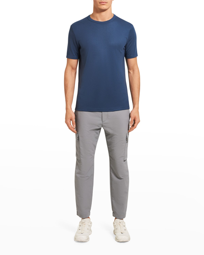 Theory Men's Ryder Short-sleeve T-shirt In Sargasso