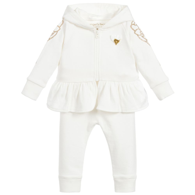 Angel's Face Baby Girls White Tracksuit
