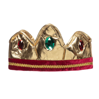 Souza Red & Gold Dressing-up Crown