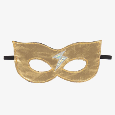 Souza Gold & Silver Superhero Mask