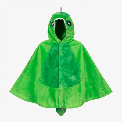 Dress Up By Design Kids'  Green Hooded Dinosaur Cape