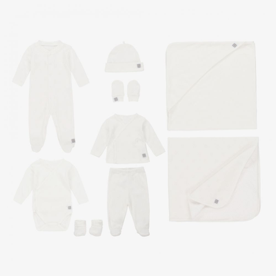 Minutus Ivory Cotton Babysuit Gift Set