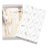 ENGLISH TROUSSEAU SILVER BABY BRUSH & COMB GIFT SET
