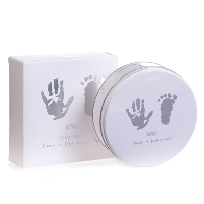 Bam Bam Babies' Hand & Foot Print Cast (15cm) In White