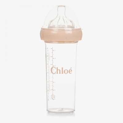 Chloé Girls Pink Baby Bottle (210ml)