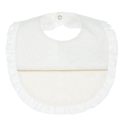 Tartine Et Chocolat Baby Girls Ivory Bib