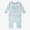 KENZO BLUE TIGER BABY TRACKSUIT