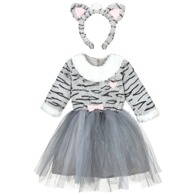 Souza Kids' Girls Cat Dressing-up Set In Grey