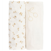 BONPOINT IVORY COTTON MUSLINS (2 PACK)