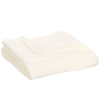 MINUTUS IVORY KNITTED BABY BLANKET (98CM)