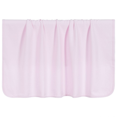 Kissy Kissy Girls Pink Cotton Blanket (74cm)