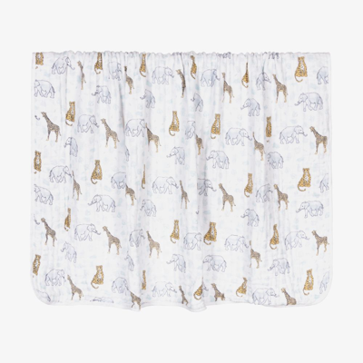 Aden + Anais White Cotton Blanket (120cm)