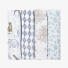 ADEN + ANAIS ADEN + ANAIS 4 PACK MUSLIN SWADDLES (120CM)