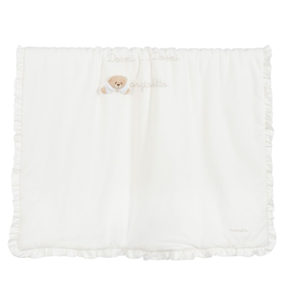 Nan N Ivory Padded Blanket (85cm)