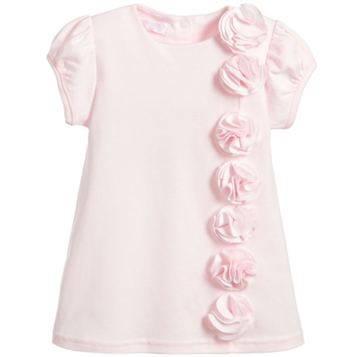 Sofija Baby Girls Pink Cotton Dress