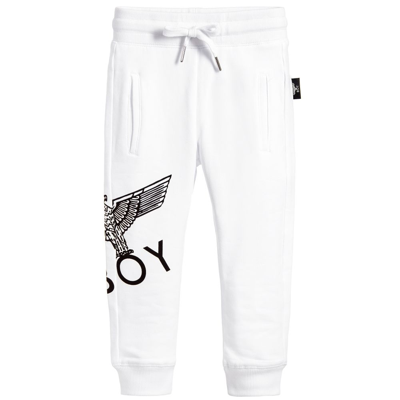 Boy London Kids'  White Joggers