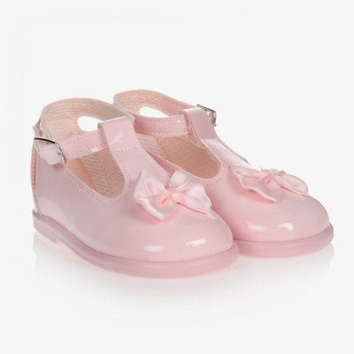 Early Days Babies' Girls Pink First-walker Shoes