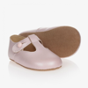 EARLY DAYS GIRLS PINK LEATHER PRE-WALKER SHOES
